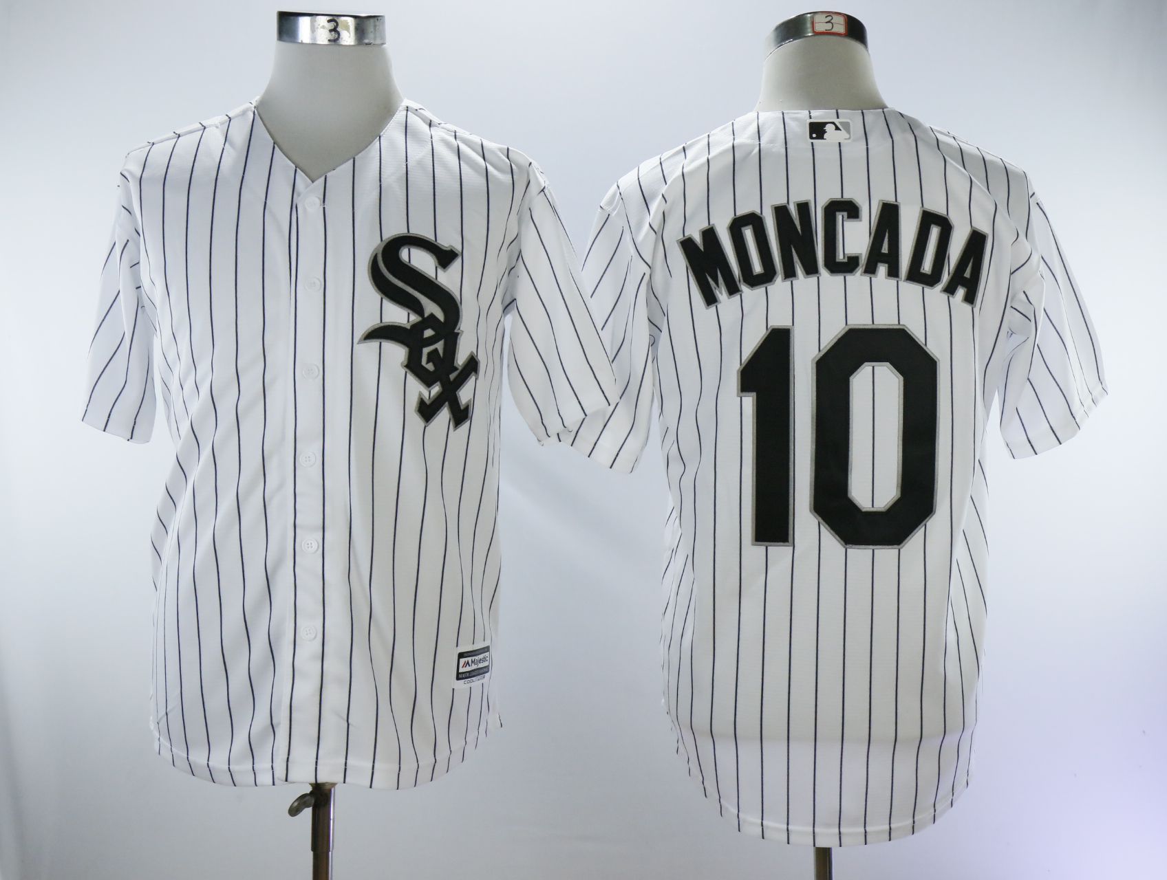 Men Chicago White Sox #10 Moncada White Game MLB Jerseys->philadelphia phillies->MLB Jersey